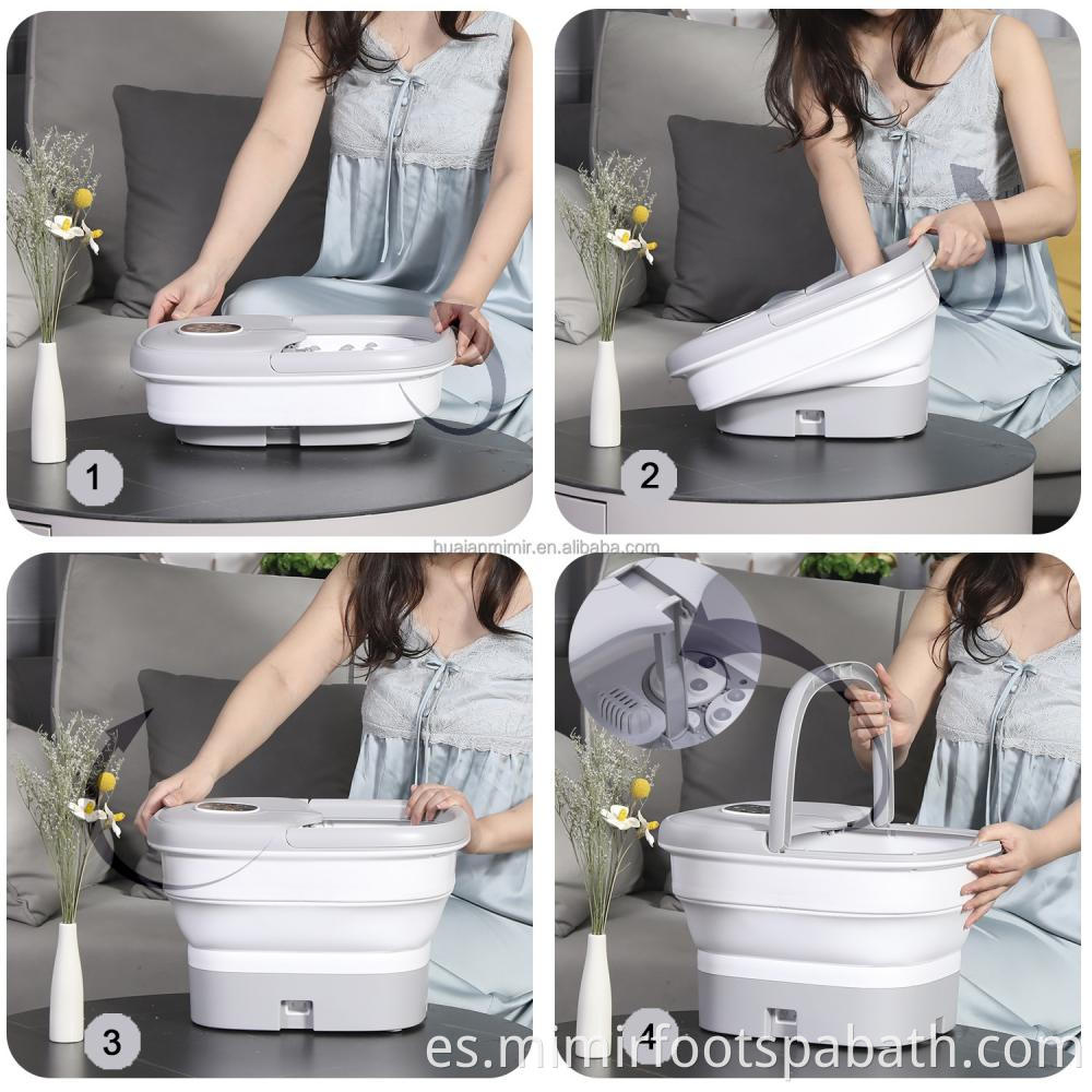 collapsible foot spa bath